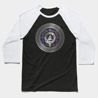 Clan MacNeil Crest & Tartan Knot Baseball T-Shirt